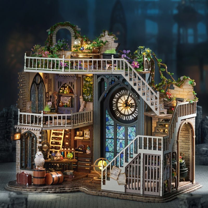 Magic Workshop Ruins Miniature Book Nook Kit