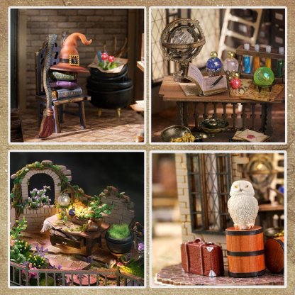 Magic Workshop Ruins Miniature Book Nook Kit