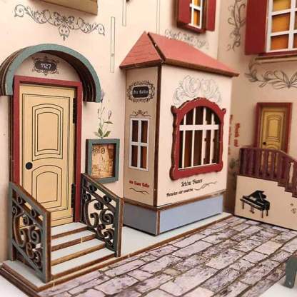 The Ancient City Of Flowers Book Nook 3D Wooden Puzzle
