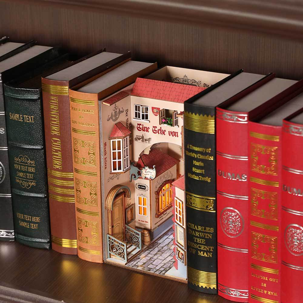 The Ancient City Of Flowers Book Nook 3D Wooden Puzzle