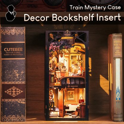 Train Mystery Case DIY Book Nook Kit