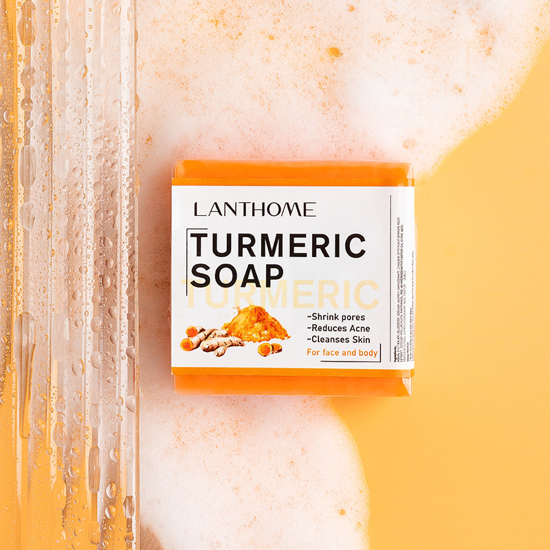 Turmeric Soap TURMERIC SOAP 100g Skin Cleansing Cleansing Soap Handmad