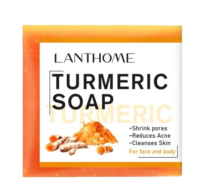 Turmeric Soap TURMERIC SOAP 100g Skin Cleansing Cleansing Soap Handmade Soap