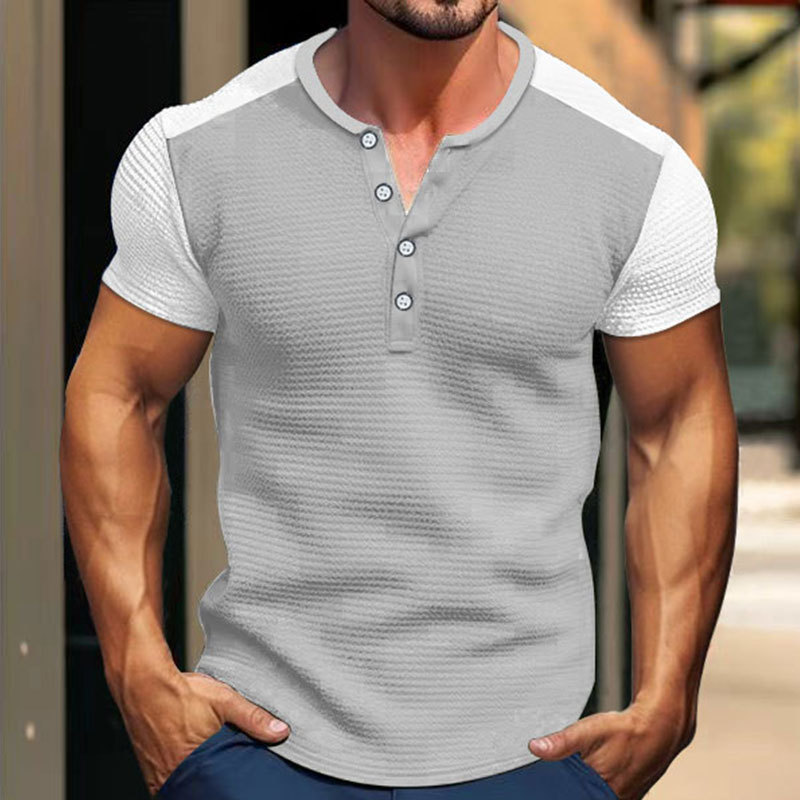 Casual Round Neck Short Sleeve T-Shirt