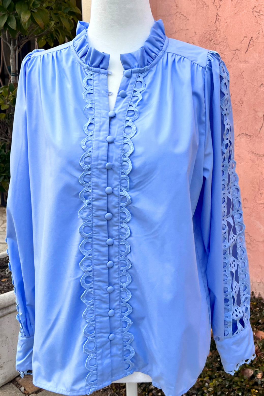 Lace Detail Top