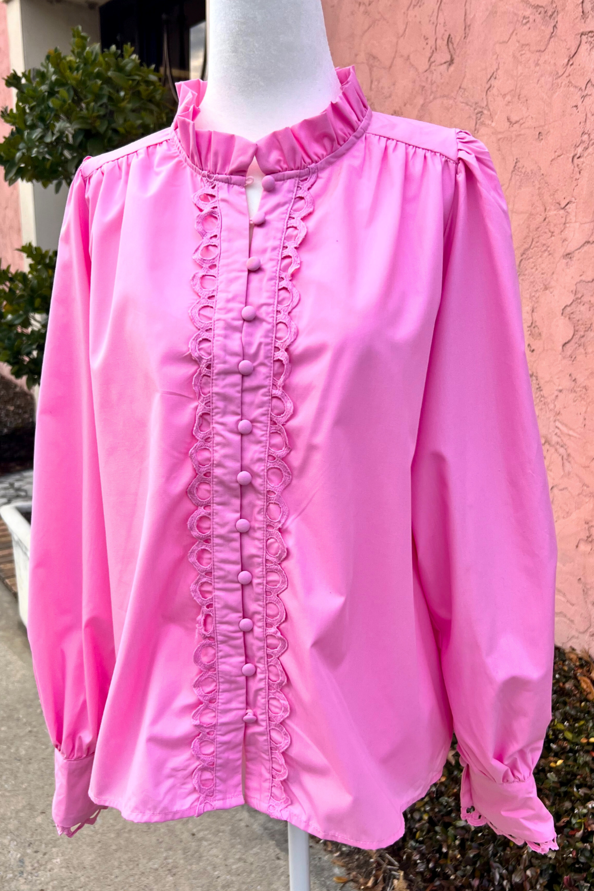 Lace Detail Top