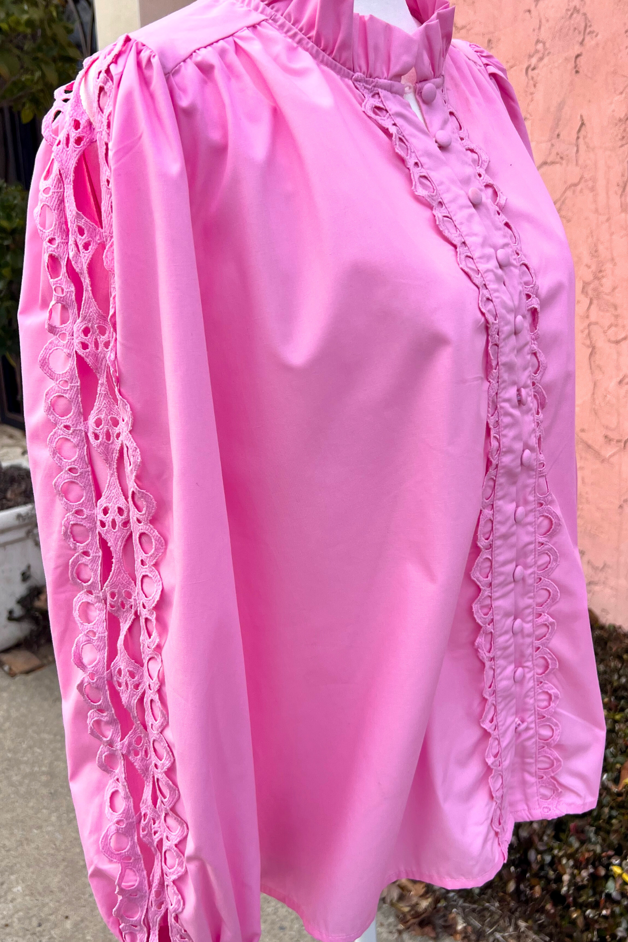 Lace Detail Top