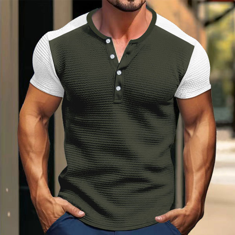 Casual Round Neck Short Sleeve T-Shirt