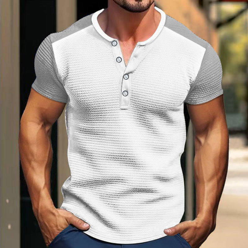 Casual Round Neck Short Sleeve T-Shirt