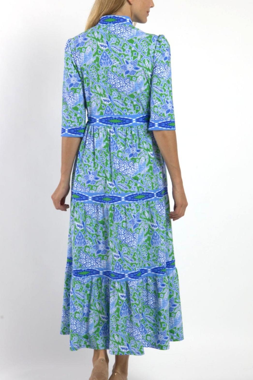 Color-block Layered Dress