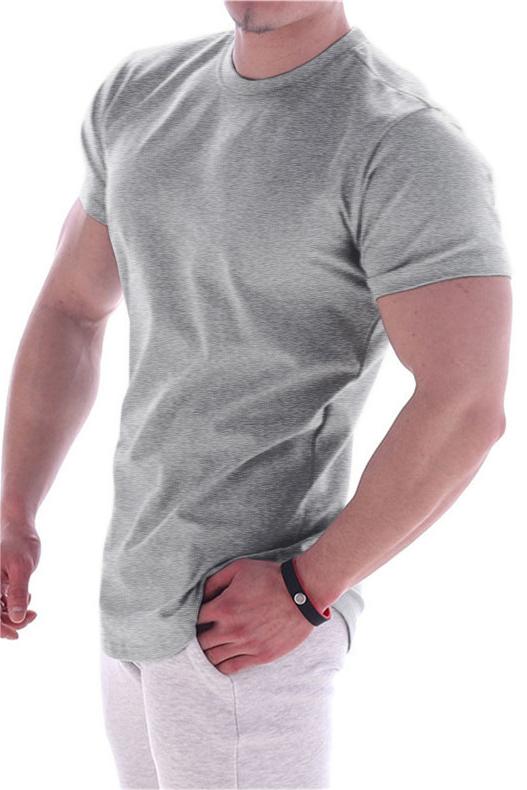 Short-Sleeved Trendy Training And Fitness T-Shirt