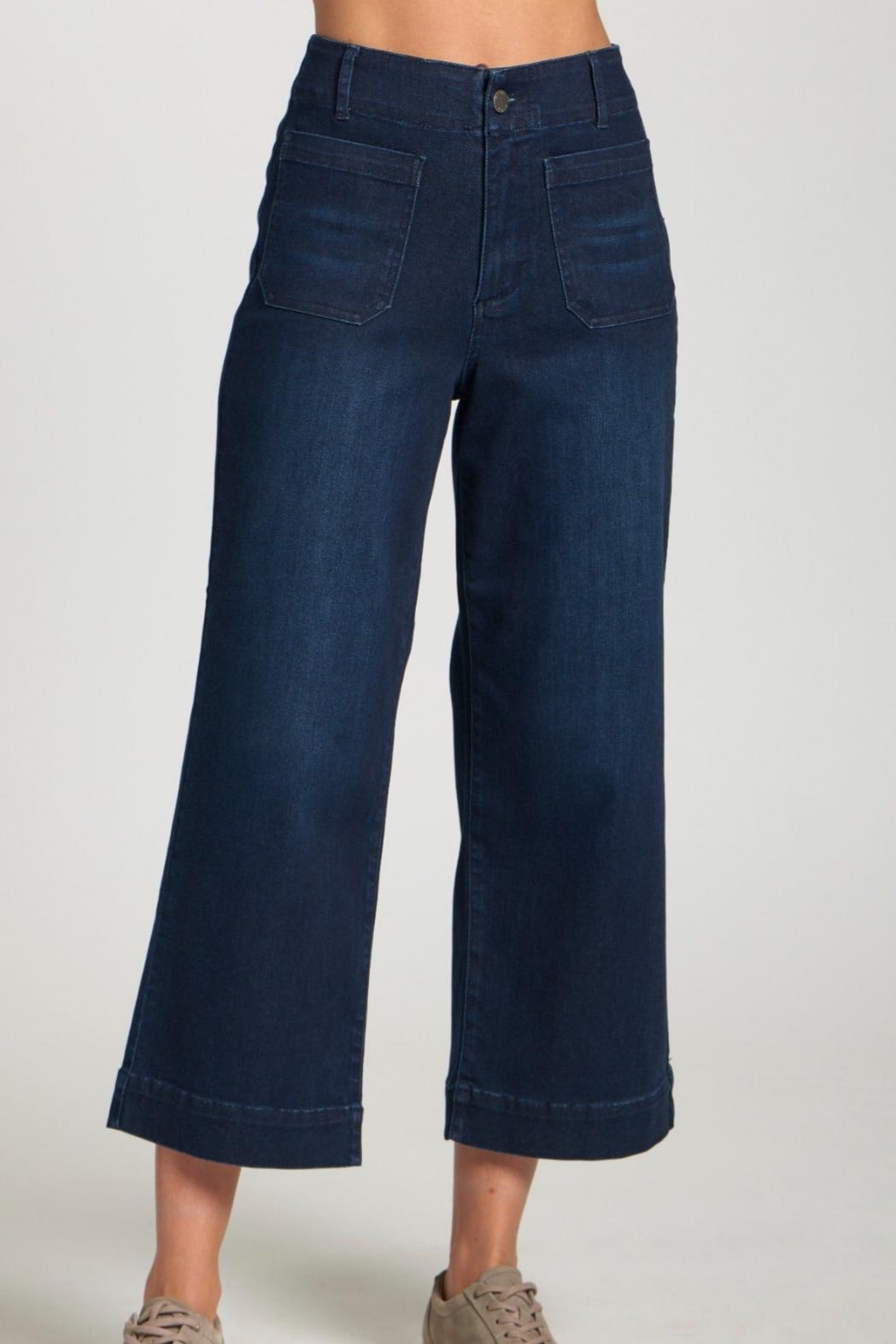 Cropped Wide Leg Pant 