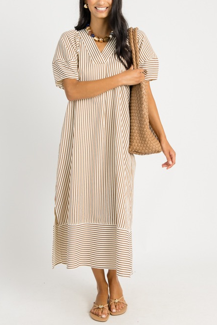Annalise Stripe Maxi