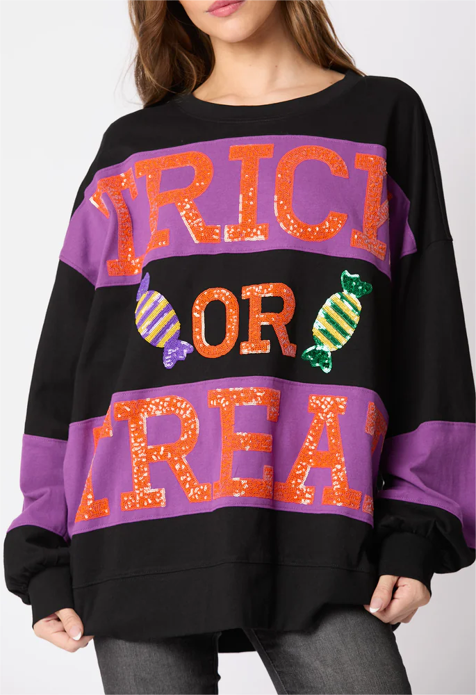 Trick or Treat Oversized Top 