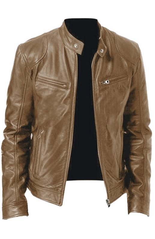 Personalized Zipper Pocket Cardigan Slim Jacket