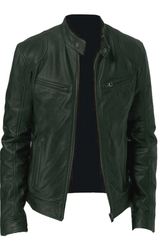 Personalized Zipper Pocket Cardigan Slim Jacket