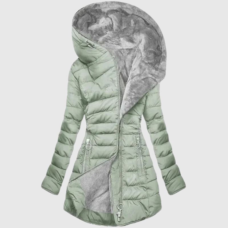 Indiana | Women's Winter Puffer Coat Thicken Fleece Lined Down Jacket