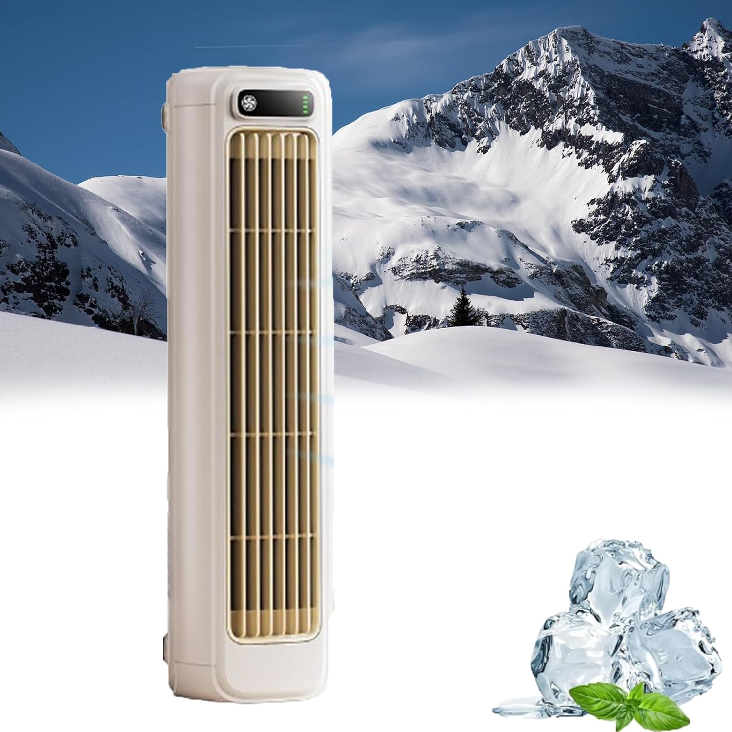 Libiyi Cooling Ace, Outfany cooling ace, Shirem Cooling Ace, Dotmalls Cooling Ace, Hilipert Cooling Ace, Sherum Cooling Ace, Cooling Tower Fan Air Conditioner Bladeless Fan, For Bedroom (Grey)