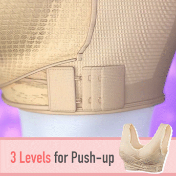 Lismali Comfy Corset Bra Front Cross Side Buckle Lace Bras