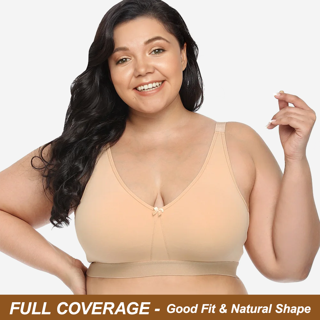 Lismali Cotton Wireless Unlined Sleep Bra