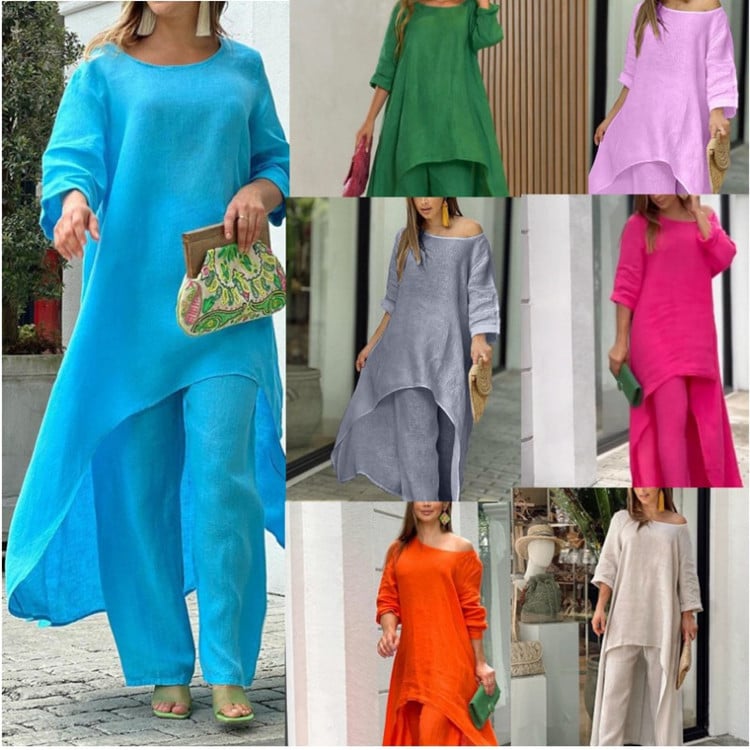 Last Day Promotion 49% OFF🔥Linen Fashionable Casual Suit