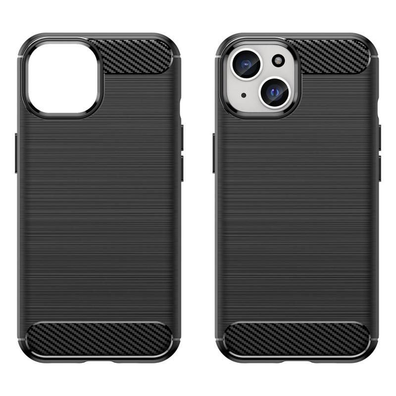 Pioneer IPHONE 15 BRUSHED TPU CASE - CARBON FIBER - BLACK
