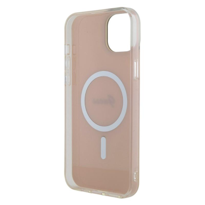 IPHONE 15 GUESS IML IRIDESCENT SCRIPT MAG CASE