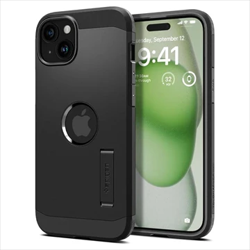 IPHONE 15 PLUS PioneerTOUGH ARMOR MAG CASE - BLACK