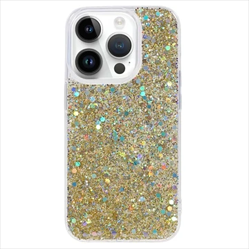 IPHONE 15 PRO MAX GLITTER FLAKES TPU CASE