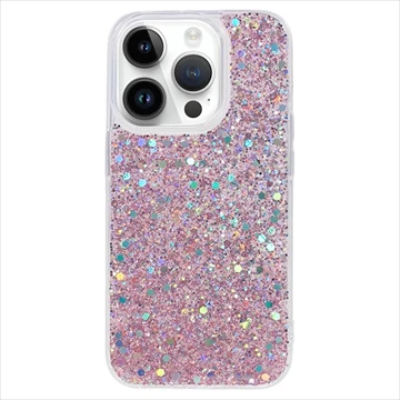 IPHONE 15 PRO MAX GLITTER FLAKES TPU CASE