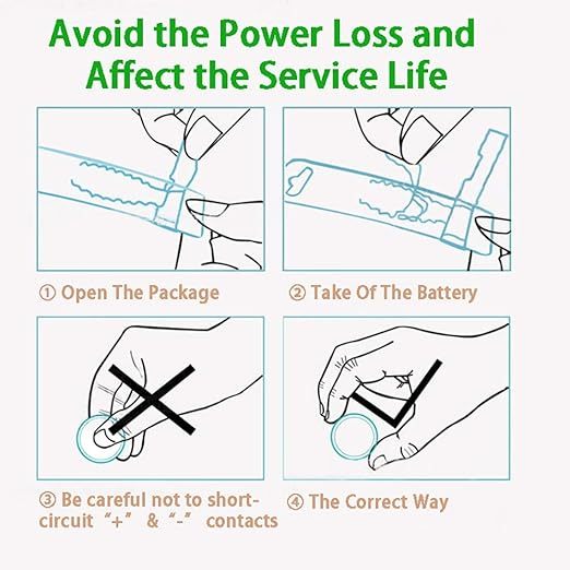 CR2032 Battery 3 Volt Lithium Coin Cell 2032 Batteries 10 Pack (2x5 Pack) In Original Packaging for Watch, Car Key, Calculator, Electronic Scale