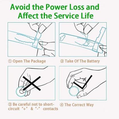 CR2032 Battery 3 Volt Lithium Coin Cell 2032 Batteries 10 Pack (2x5 Pack) In Original Packaging for Watch, Car Key, Calculator, Electronic Scale