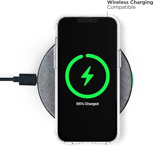 EnZo iPhone 13 Pro Case for Women [10ft Drop Protection] [Wireless Charging] Tough Prints Phone Case for iPhone 13 Pro - Luxury Gold Foil Elements iPhone Case - Anti Scratch