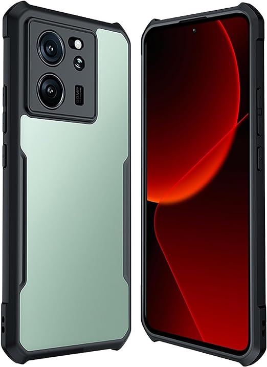 EnZo Case Compatible with Xiaomi 13T/13T Pro/Redmi K60 Ultra, [Droproof] [Sweat-Proof] [Fingerprint-Proof] Shockproof Protective Phone Case Fits Xiaomi 13T/13T Pro/Redmi K60 Ultra