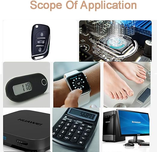 CR2032 Battery 3 Volt Lithium Coin Cell 2032 Batteries 10 Pack (2x5 Pack) In Original Packaging for Watch, Car Key, Calculator, Electronic Scale