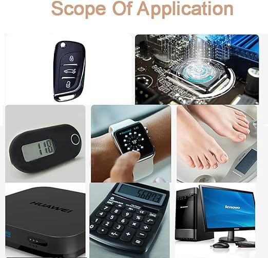 CR2032 Battery 3 Volt Lithium Coin Cell 2032 Batteries 10 Pack (2x5 Pack) In Original Packaging for Watch, Car Key, Calculator, Electronic Scale