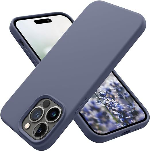 EnZo  Designed for iPhone 14 Pro Case, Silicone Shockproof Slim Thin Mobile Phone Case for iPhone 14 Pro 6.1 Inch