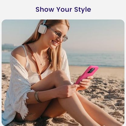 EnZo  Designed for iPhone 14 Pro Case, Silicone Shockproof Slim Thin Mobile Phone Case for iPhone 14 Pro 6.1 Inch