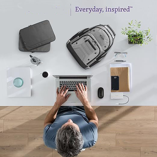 Ergonomic Foldable Bluetooth Keyboard, Split Travel Keyboard Wireless, Rechargeable Portable Wireless Keyboard for Android iPhone Microsoft & Apple Tablets