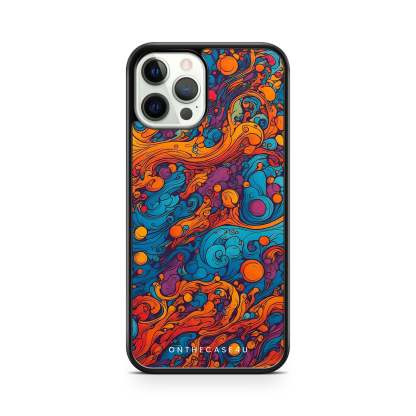 Crazy Snake Waves Phone Case