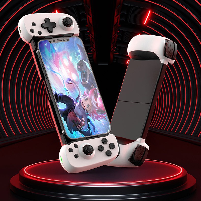 New D6 mobile phone stretching game controller with dual Hall sense wireless Bluetooth Switch NS Android iOS computer-nomeke
