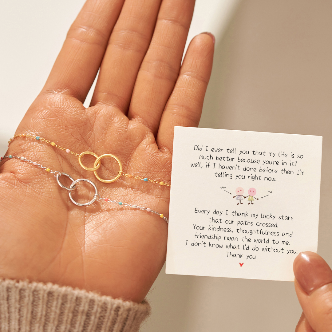 Friendship Mean The World Bracelet