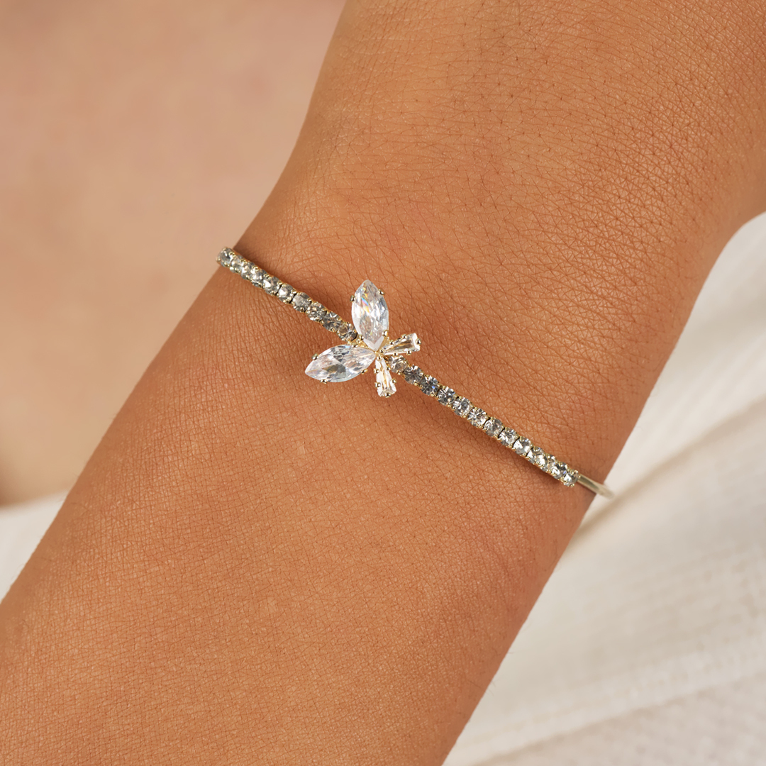 Those We Love Don’t Go Away Butterfly Bracelet