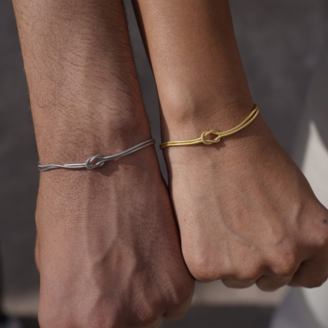 Father & Daughter Bond Knot Bracelets