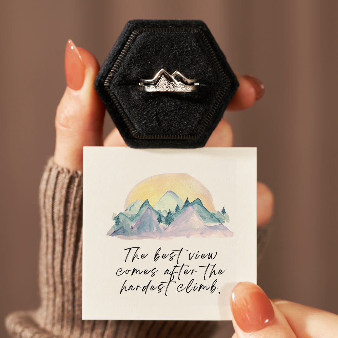 Best View Mountain Ring