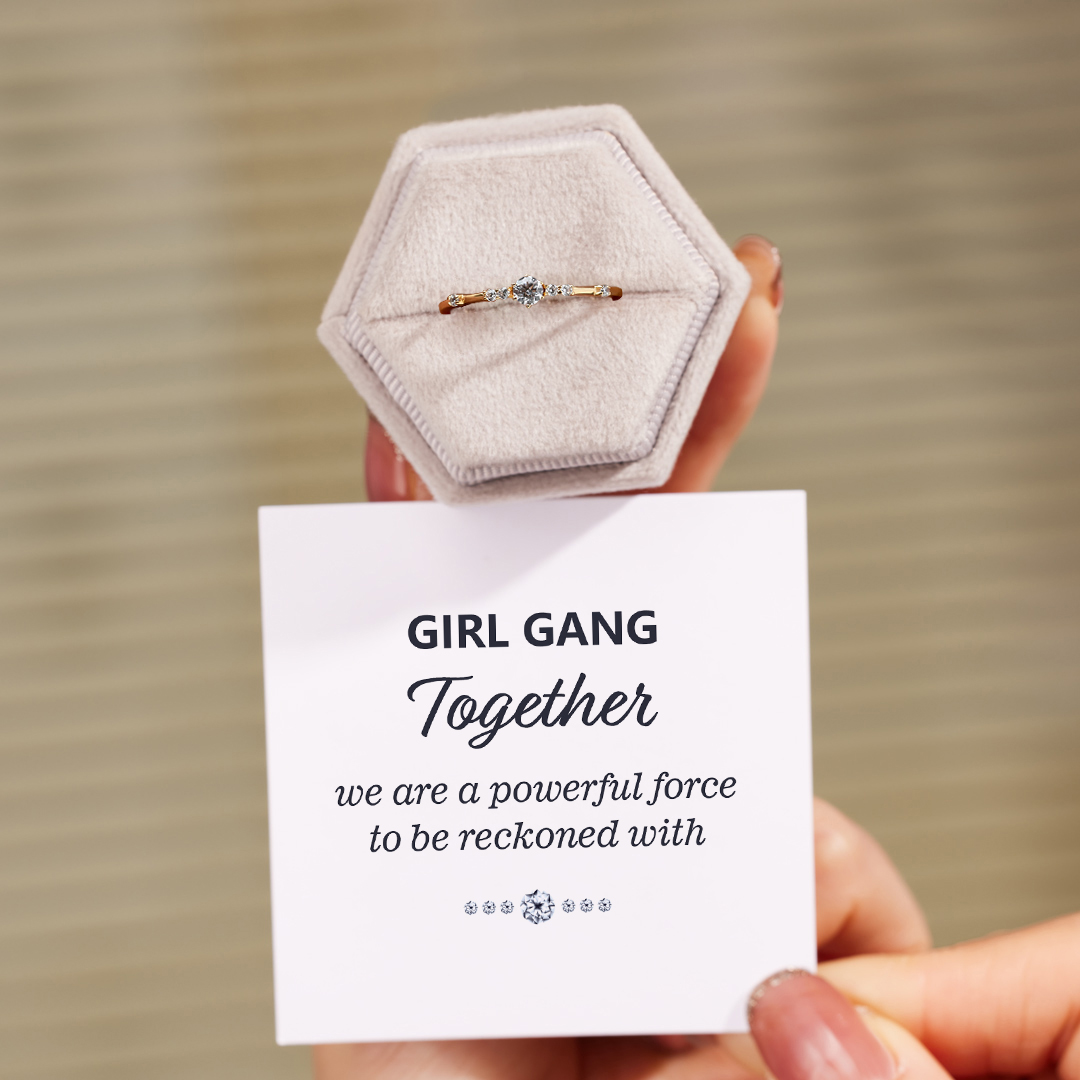 GIRL GANG Together Little Diamond Ring