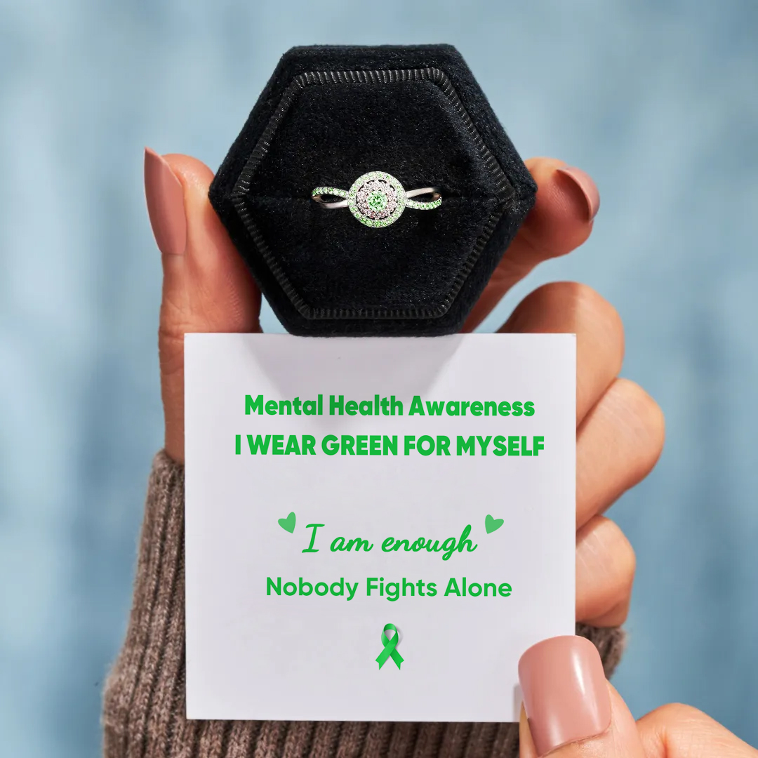 Mental Health Awareness Circle Ring