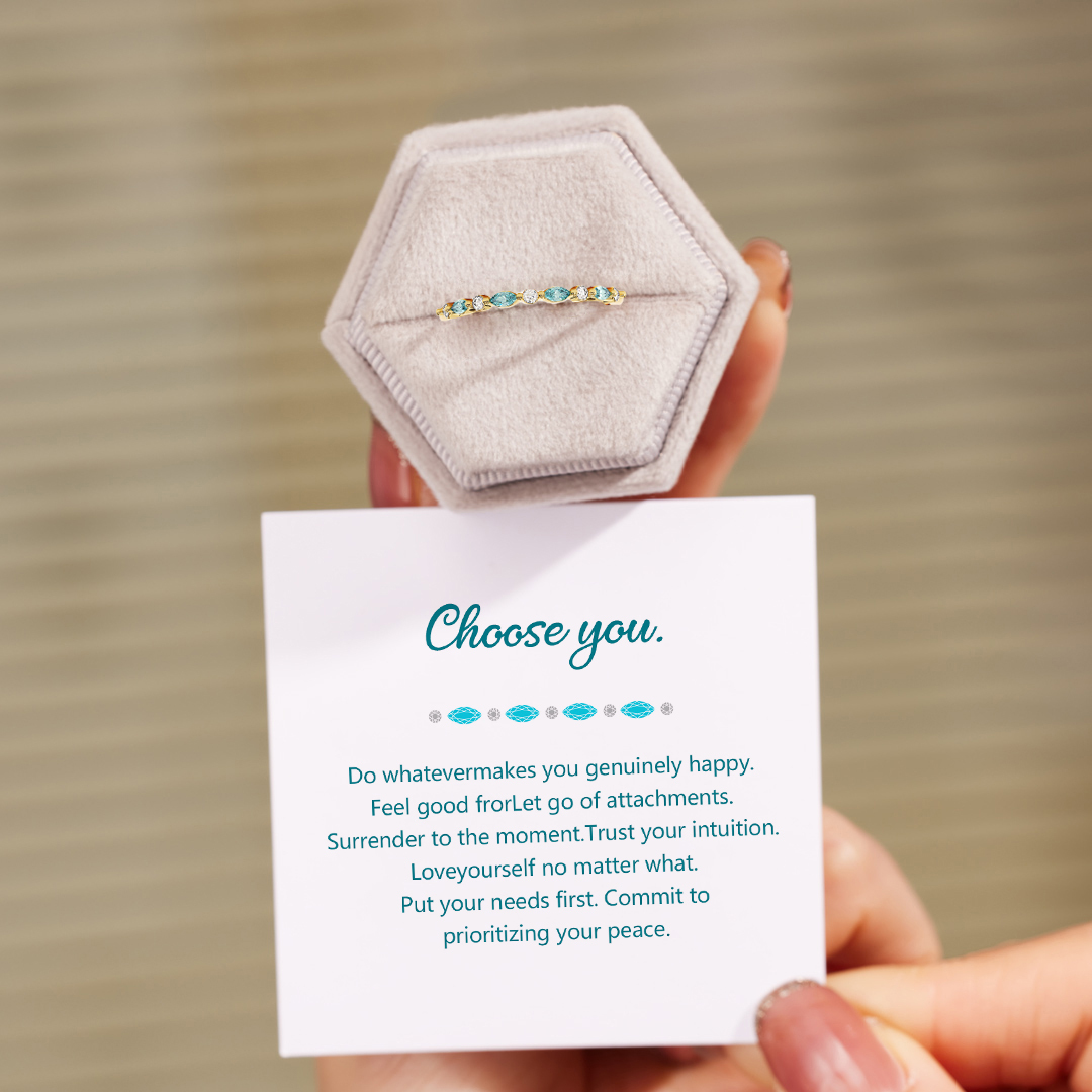 Trust Your Intuition Marquise Ring