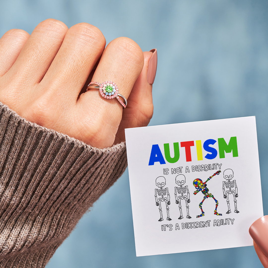 Autism Is Not A Disability But A Different Ability Ring