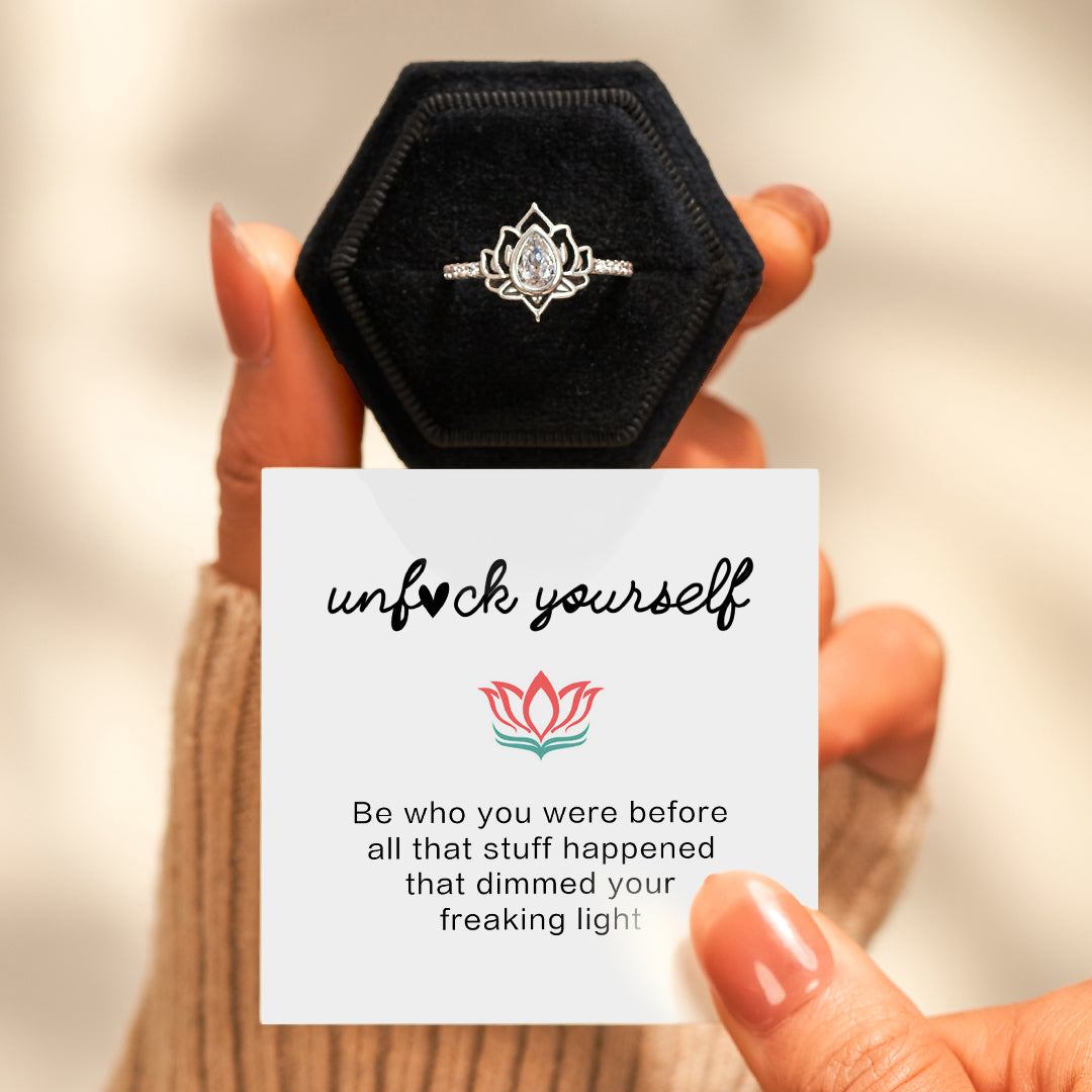 Be Who You Were Before Lotus Ring